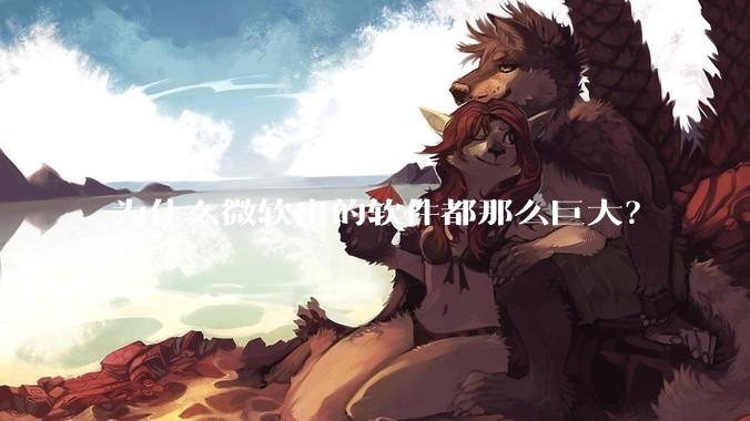 为什么微软出的软件都那么巨大？